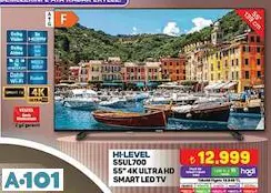Hİ LEVEL 55UL700 55 İNÇ 4K ULTRA HD SMART LED TV AKILLI TELEVİZYON